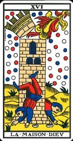 La Maison Dieu — Tarot de Marseille